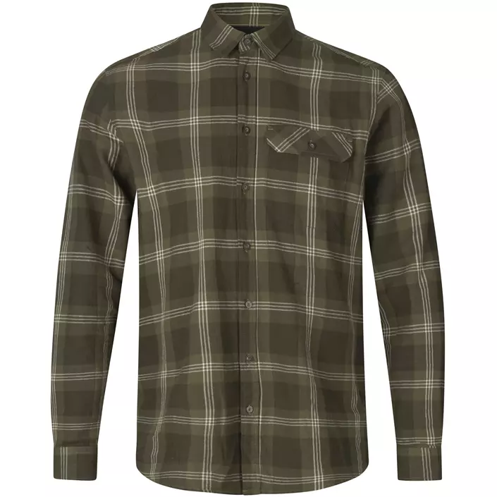 Seeland Highseat skogsarbetare skjorta, Pine green check, large image number 0