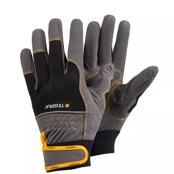 Tegera Pro 9220 work gloves, Grey/Black, large image number 0