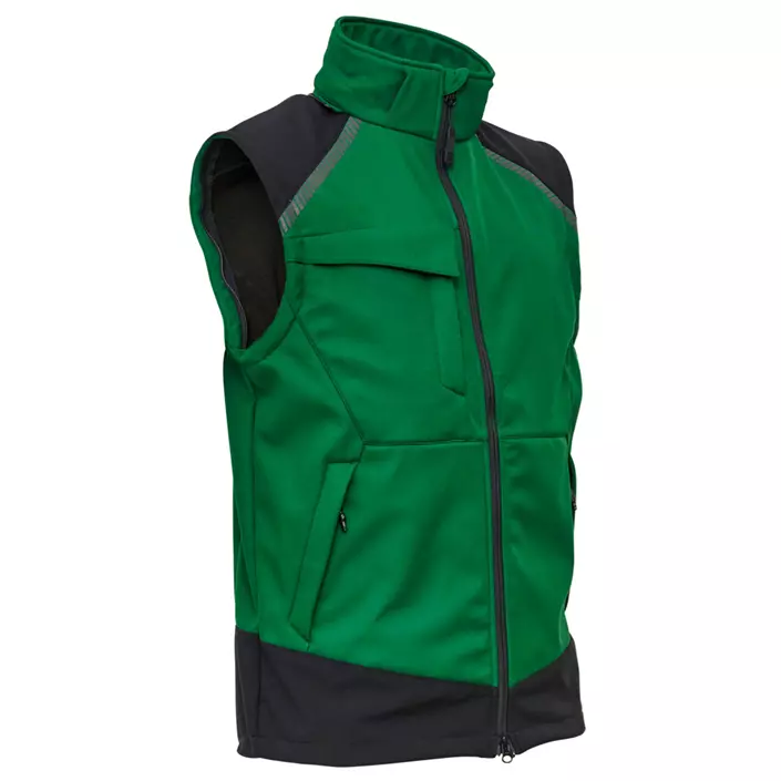Elka Working Xtreme 2-in-1 softshell jacket, Green/Black, large image number 2