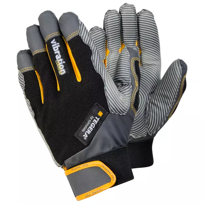 Tegera 9180A pro vibrationsdämpande handskar, Svart, large image number 0