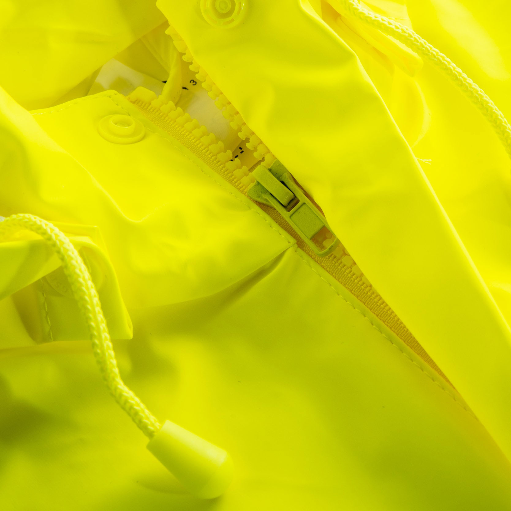 Lyngs&oslash;e Multinorm PU regnfrakke, Hi-vis&nbsp;Gul/Marine, large image number 1