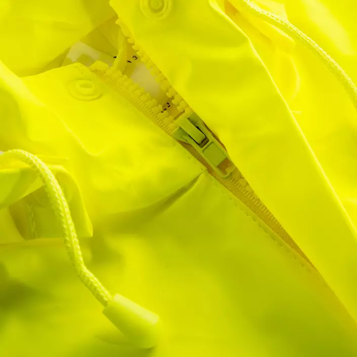 Lyngsøe Multinorm PU regnfrakke, Hi-vis Gul/Marine, large image number 1