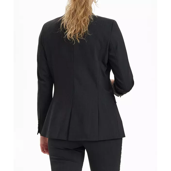 Sunwill Traveller Modern fit dame blazer med uld, Charcoal, large image number 7