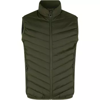ID Stretch vest, Olive Green
