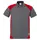 Fristads polo shirt, Grey/Red, Grey/Red, swatch