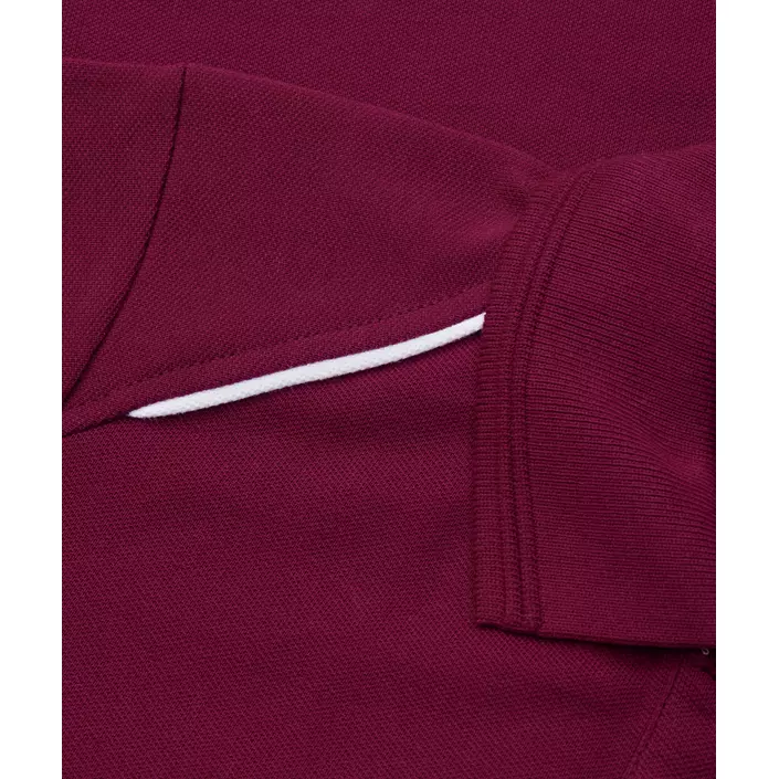 ID PRO Wear Damen Poloshirt, Bordeaux, large image number 3
