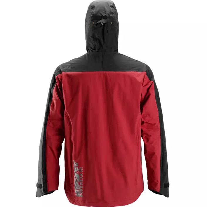 Snickers AllroundWork shell jacket 1303, Red/Black, large image number 1