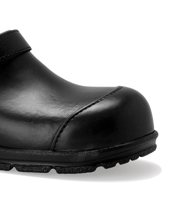 Sanita San Duty safety clogs with heel strap SB, Black, large image number 1
