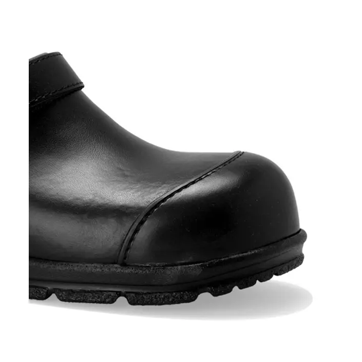 Sanita San Duty safety clogs with heel strap SB, Black, large image number 1