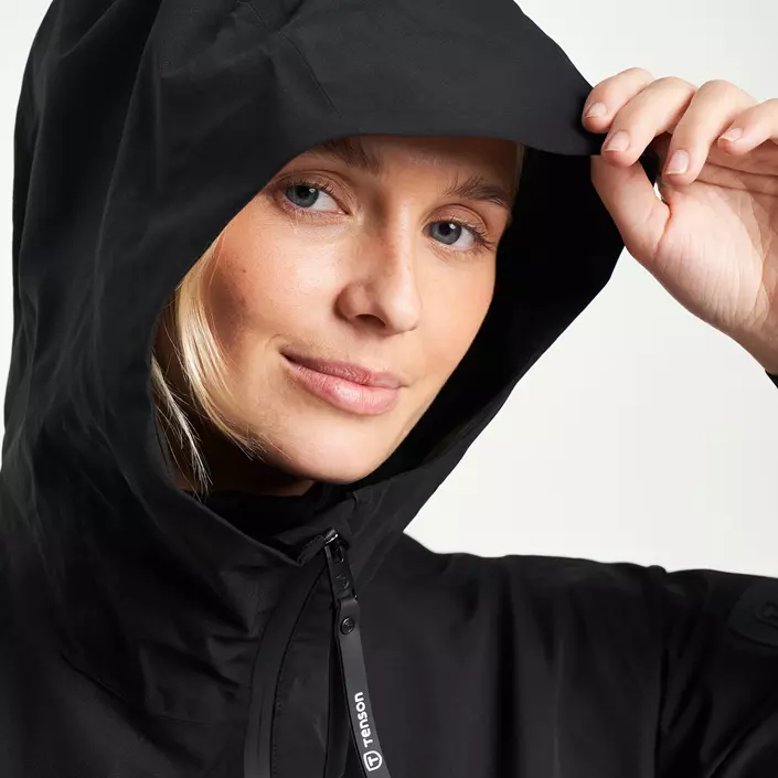 Tenson Misty dame parkajakke, Black, large image number 5