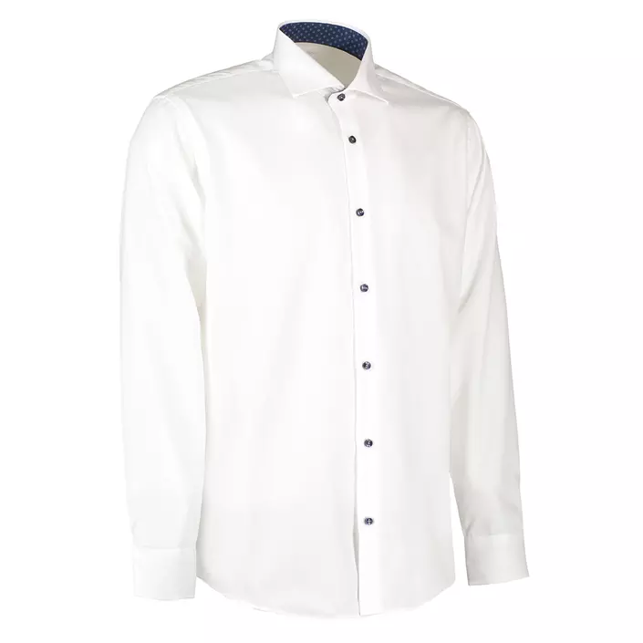Seven Seas Fine Twill Virginia Modern fit skjorte, Hvid, large image number 2
