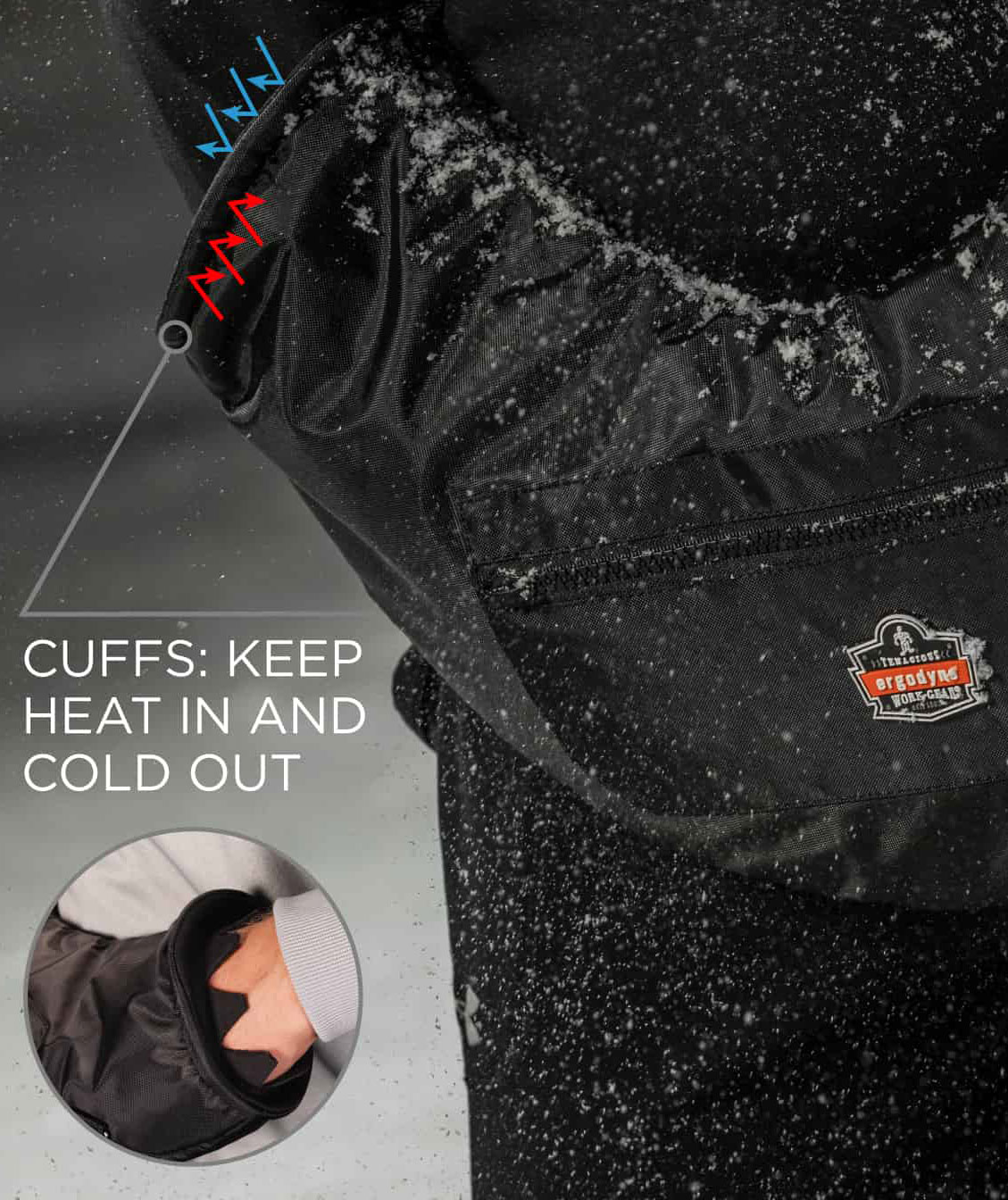 Ergodyne N-Ferno 6980 Winter hand warmer, Black, large image number 3
