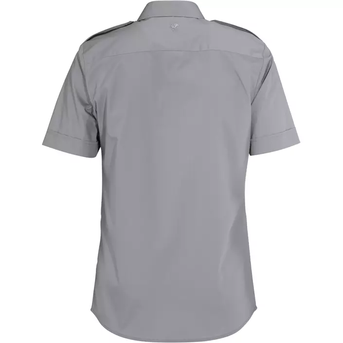 Derby of Sweden Maverick Slim fit kortärmad pilotskjorta, Grey, large image number 2
