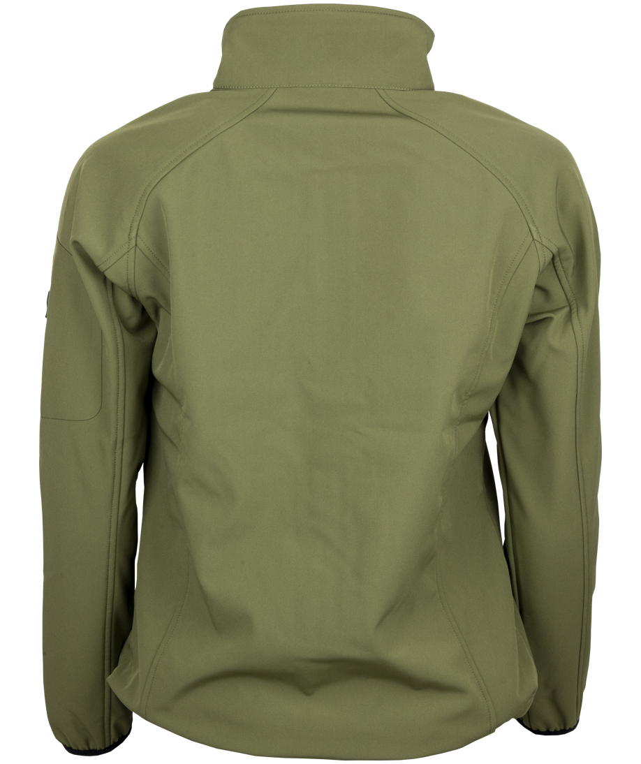 Stadsing dame softshelljakke, Olive green, large image number 4