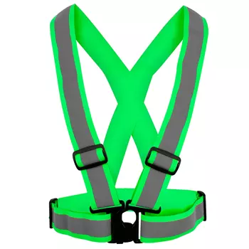 YOU Motala reflective strap vest, Safety green