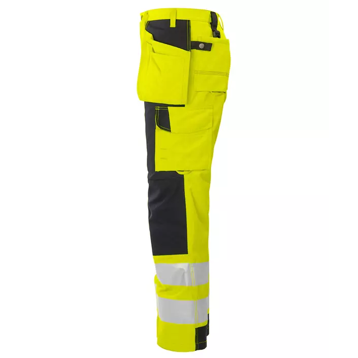 ProJob craftsman trousers 6506, Hi-vis Yellow/Black, large image number 1