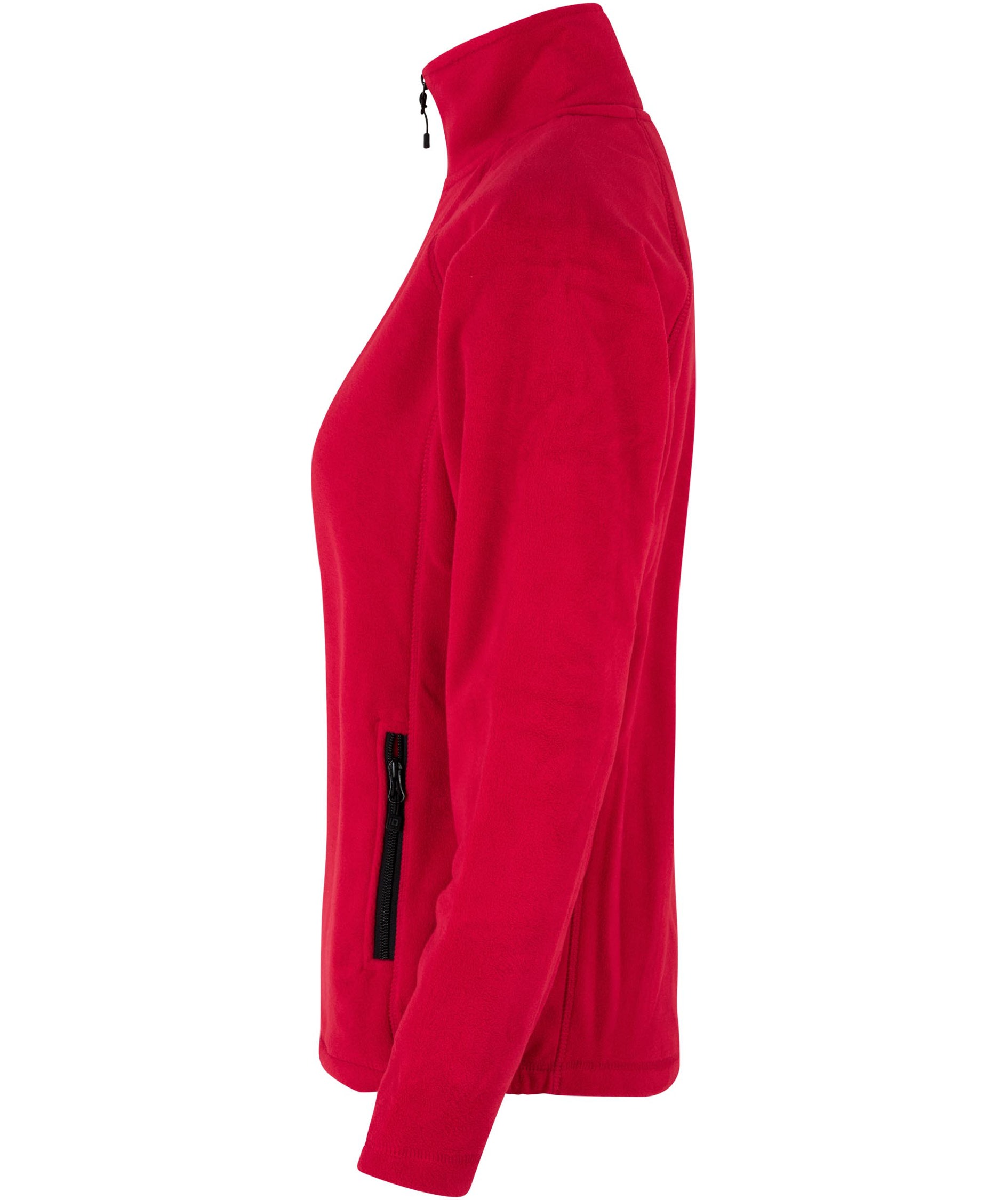 ID microfleece women's cardigan, Red, large image number 2