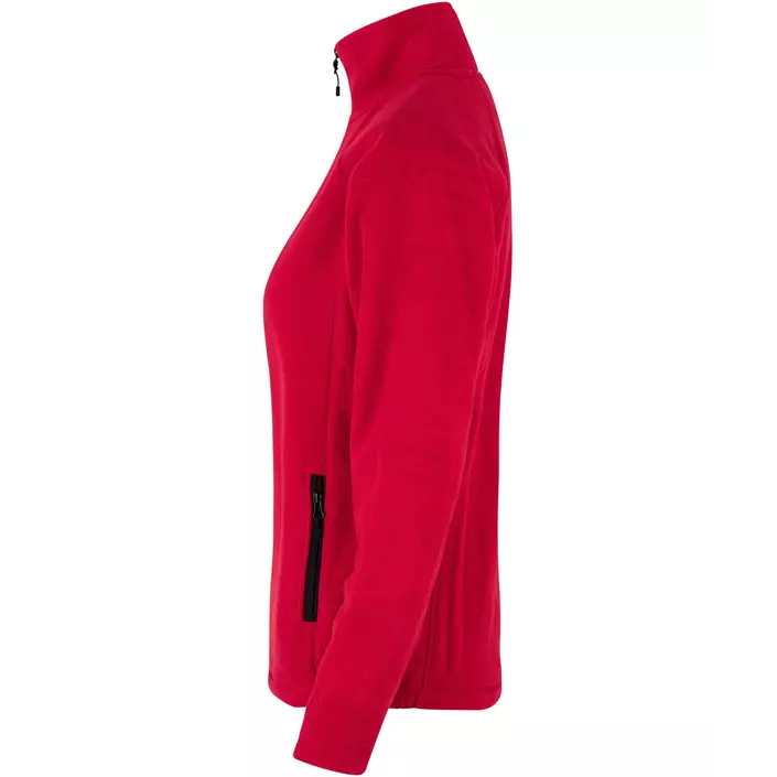 ID microfleece women's cardigan, Red, large image number 2