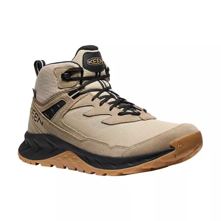 Keen Hightrail Mid WP vandrarkängor, Brindle/oak buff, large image number 2