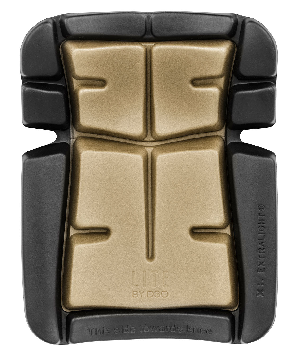 Snickers D30&copy; Lite floorlayer knee pads, Black/Sand, Black/Sand, large image number 2