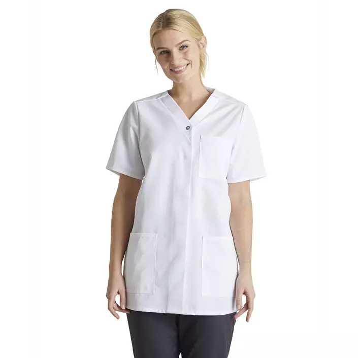 Kentaur short-sleeved women's shirt, White, large image number 1