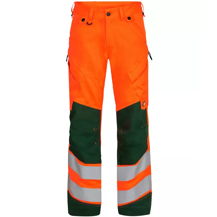 Engel Safety work trousers, Hi-vis Orange/Green, large image number 0