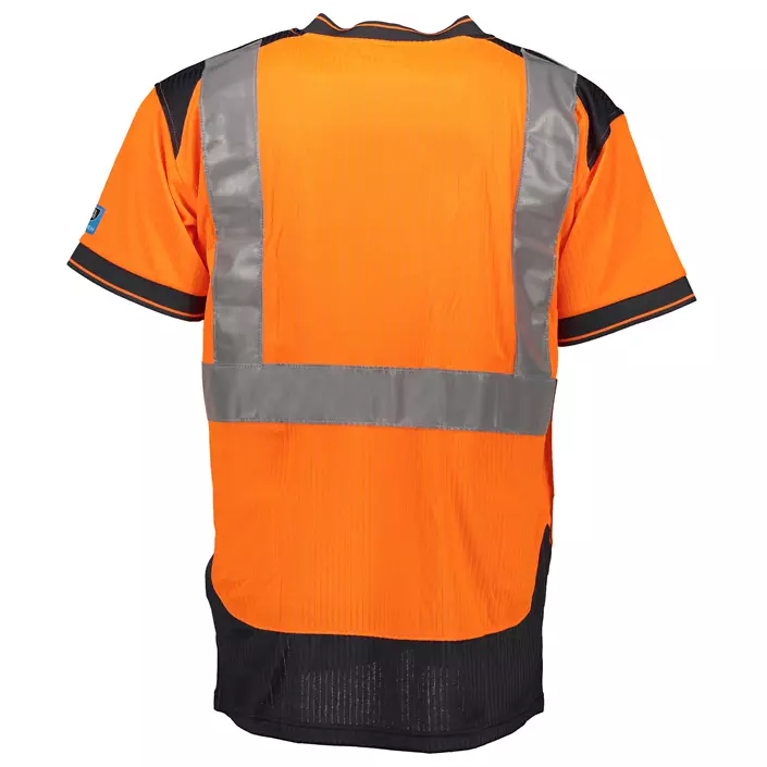 SIOEN Rupa T-shirt, Hi-vis orange/Grey, large image number 1