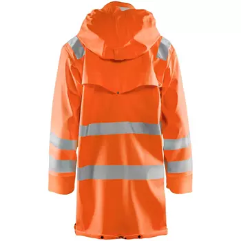 Blåkläder long raincoat, Hi-vis Orange