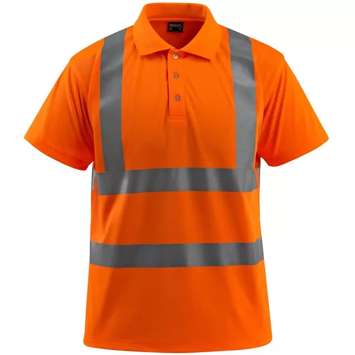Mascot Safe Light Bowen polo T-skjorte, Hi-vis Orange, large image number 0