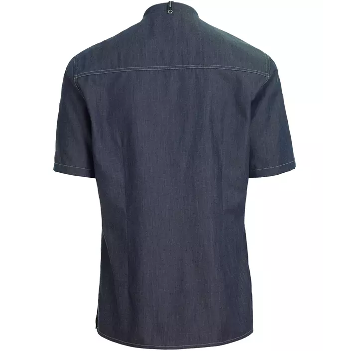 Kentaur modern fit short-sleeved chefs shirt/service shirt, Dark Ocean, large image number 1