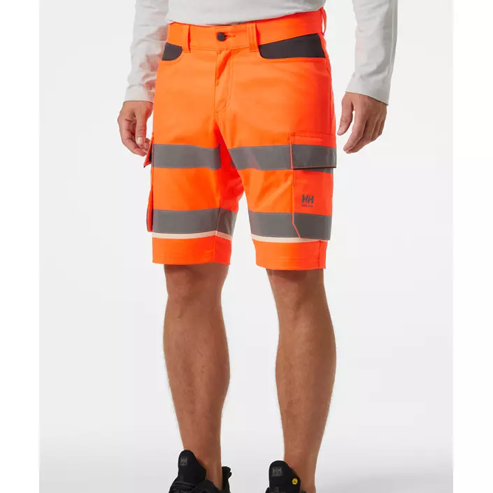Helly Hansen UC-ME cargo shorts, Hi-vis Oransje/Ebony, large image number 1