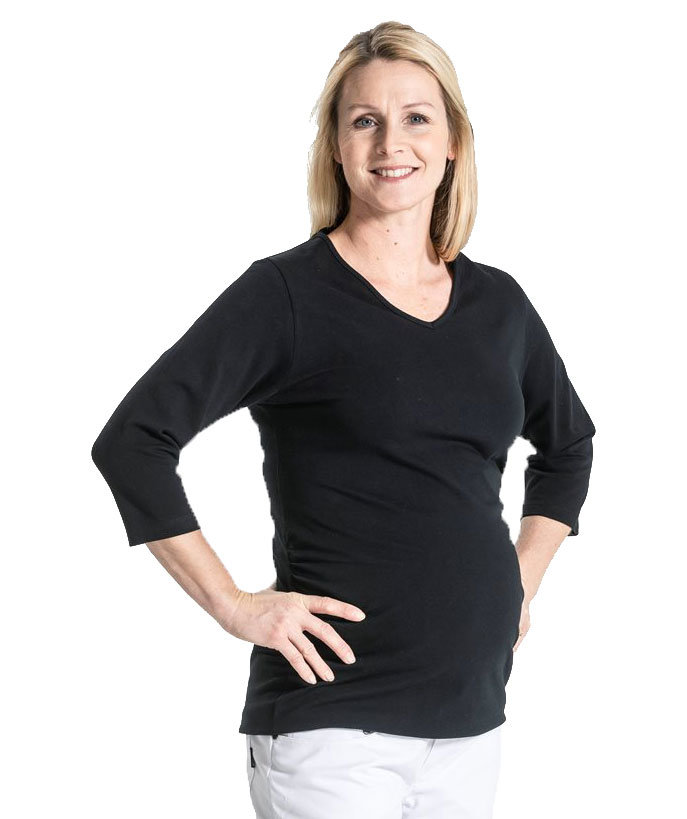 Hejco 3/4 &auml;rmad mamma T-shirt, Svart, large image number 3