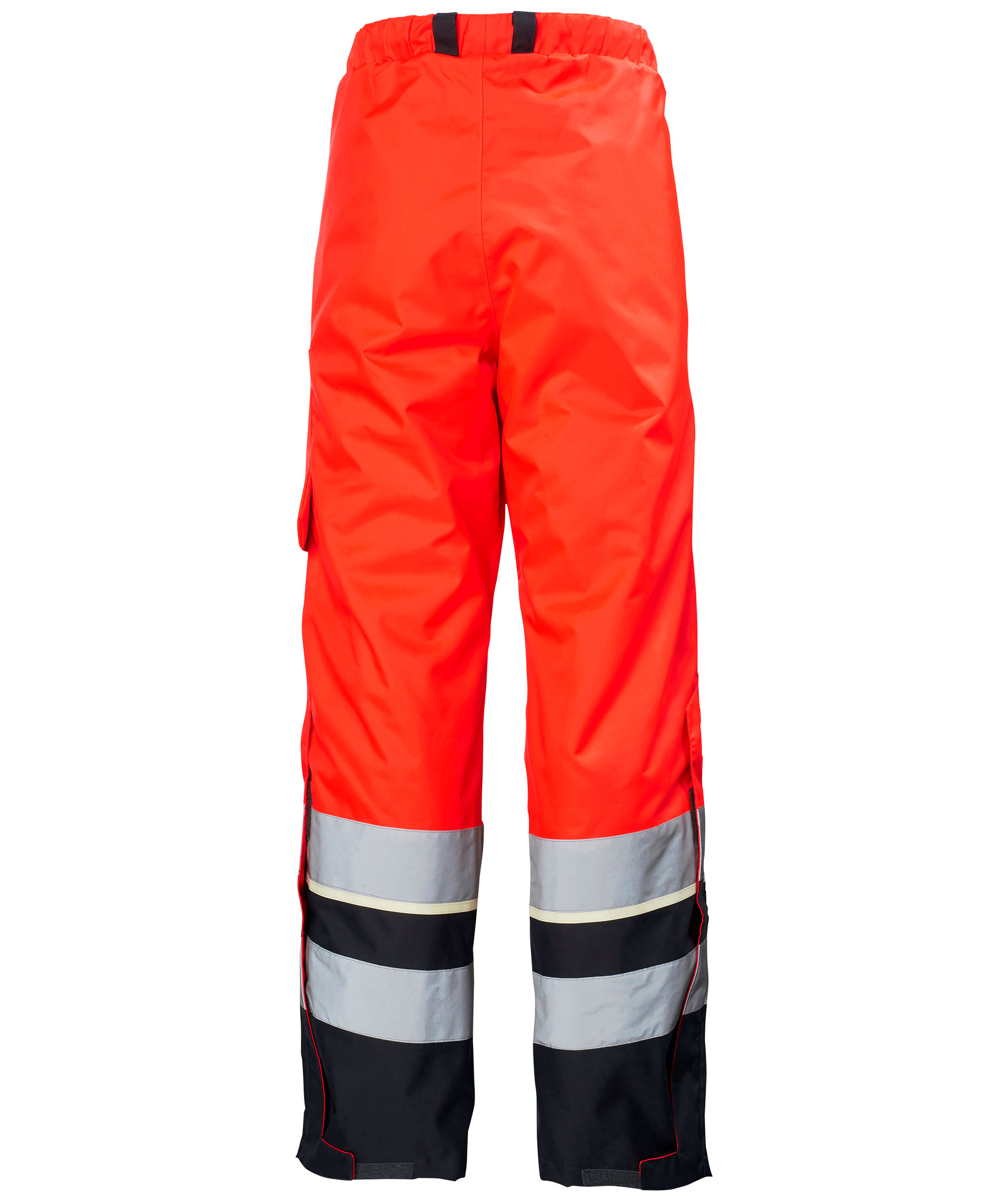 Helly Hansen UC-ME winter trousers, Hi-Vis Red/Ebony, large image number 2