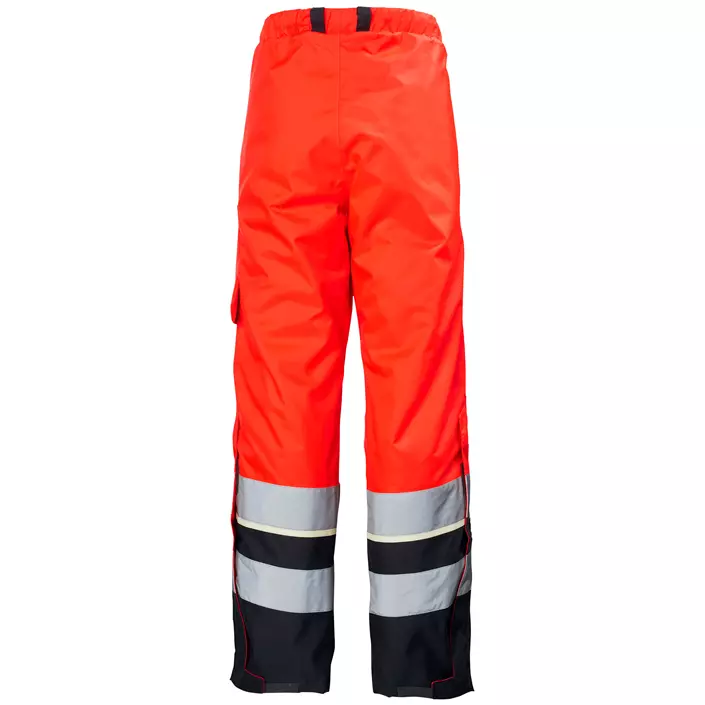 Helly Hansen UC-ME winter trousers, Hi-Vis Red/Ebony, large image number 2