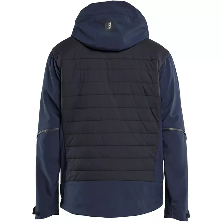 Blåkläder hybridjacka, Mörk Marinblå/Svart, large image number 1