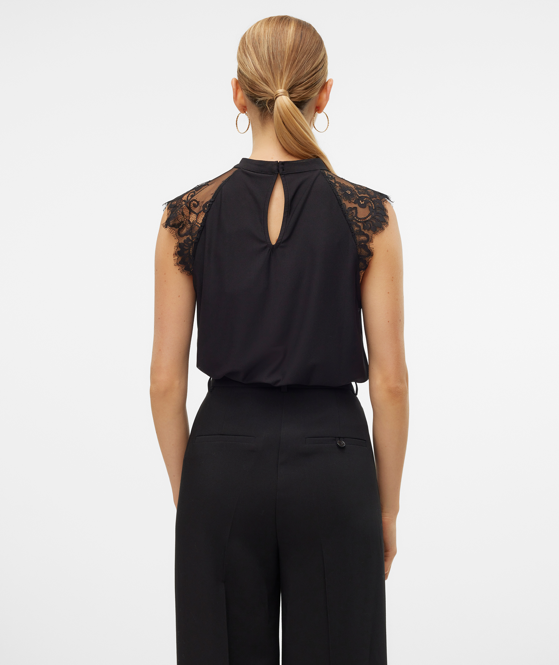 Vero Moda VMMILLA blus dam, Black, large image number 2