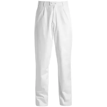 Kentaur trousers with pleats, White