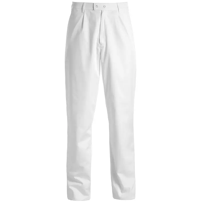 Kentaur trousers with pleats, White, large image number 0
