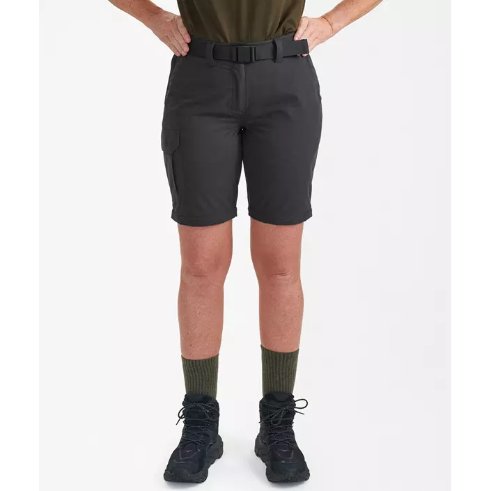 Deerhunter Slogen women's zip-off trousers, Black Ink, large image number 4
