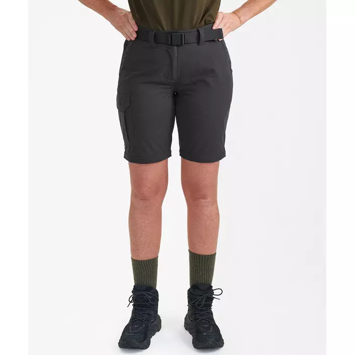 Deerhunter Slogen women's zip-off trousers, Black Ink, large image number 4