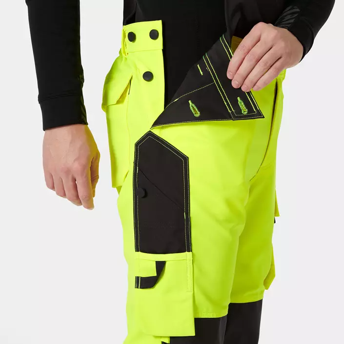 Helly Hansen Alna 4X overalls full stretch, Hi-vis Gul/Ebony, large image number 6