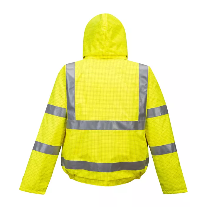 Portwest BizFlame pilot jacket, Hi-Vis Yellow, large image number 1