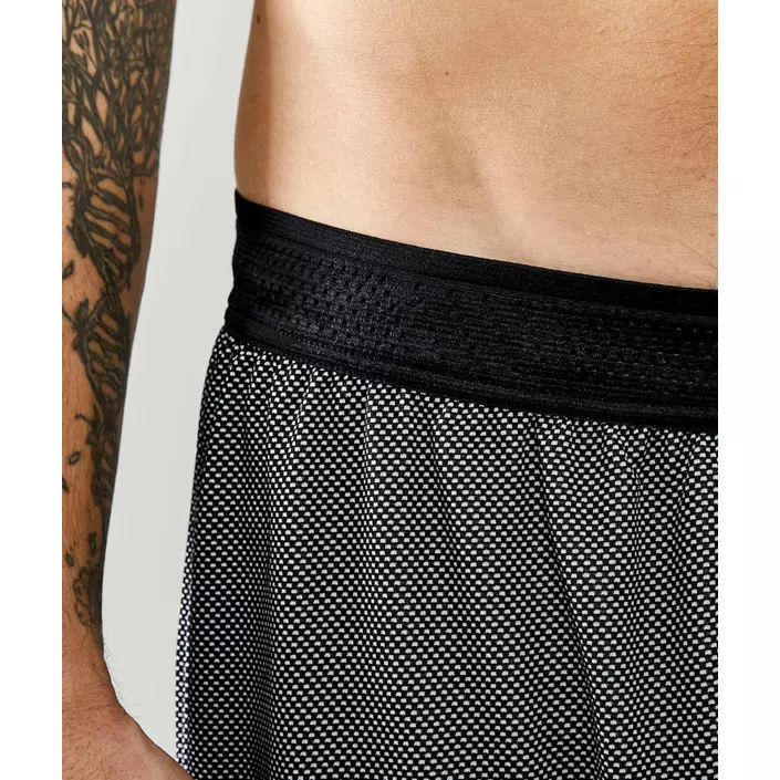 Craft Progress revesible Basket shorts, Black/White, large image number 4