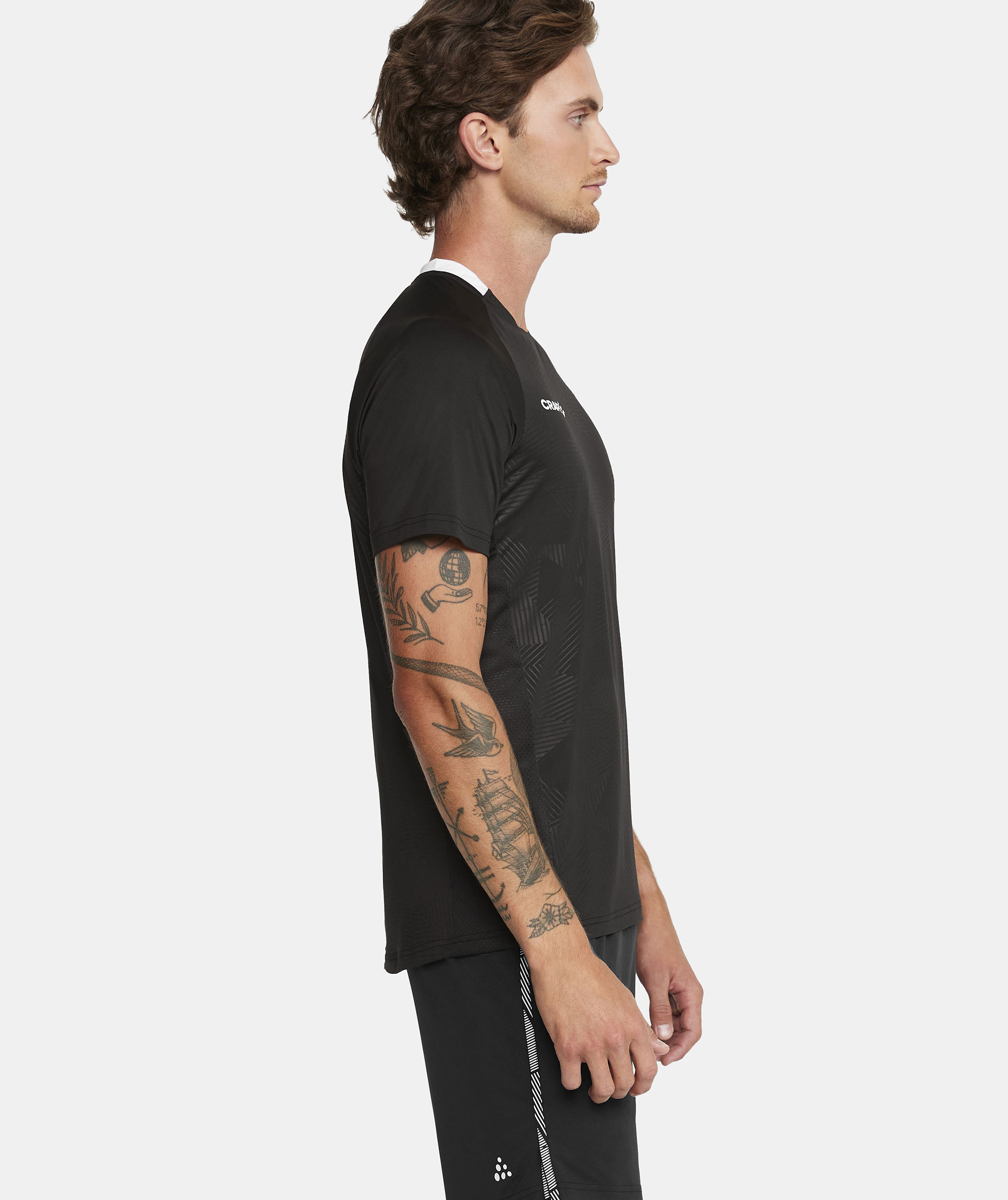 Craft Premier Solid Jersey T-shirt, Black, large image number 7