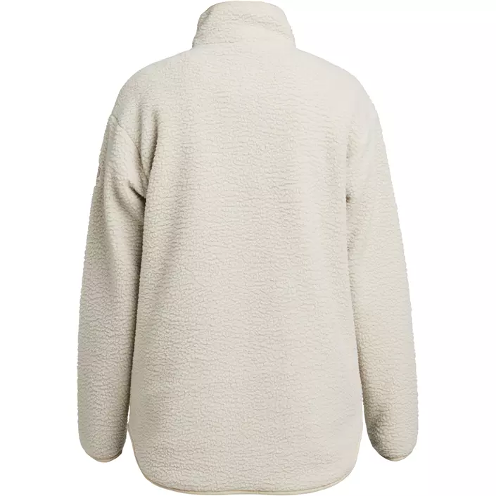 Tenson Yoke halfzip pälsfibertröja dam, Sand, large image number 2