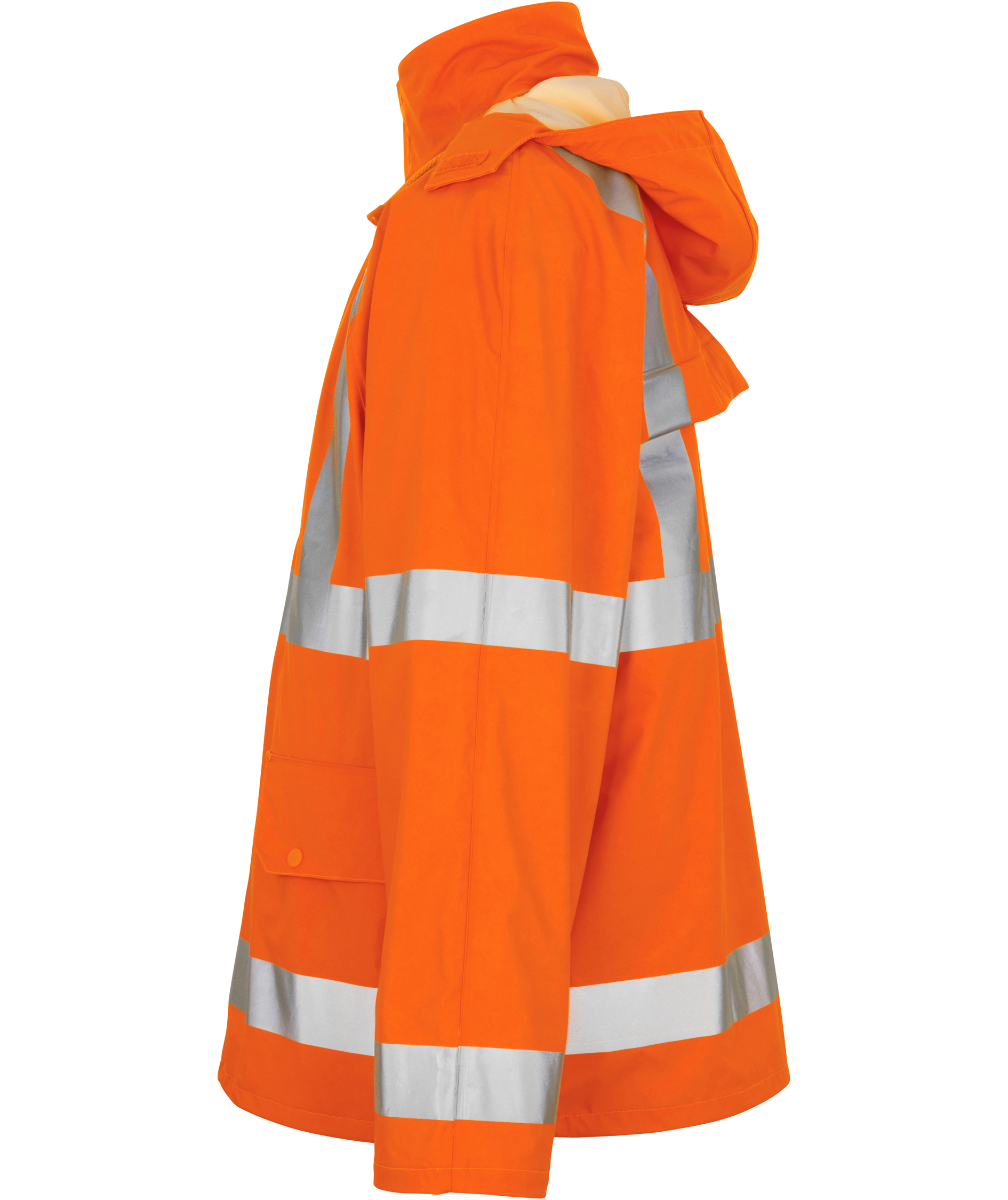 Mascot Safe Aqua Feldbach rain jacket, Hi-vis Orange, large image number 3