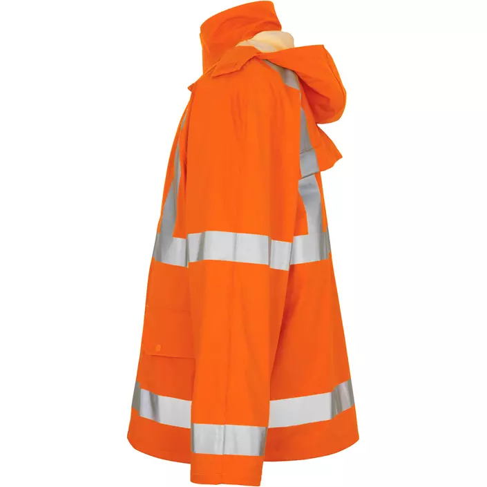 Mascot Safe Aqua Feldbach regnjakke, Hi-vis Orange, large image number 3