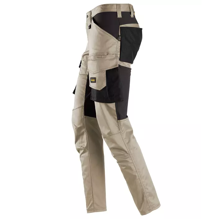 Snickers AllroundWork service trousers 6803, Khaki/Black, large image number 3