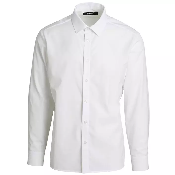Kentaur modern fit skjorte, Hvid, large image number 0
