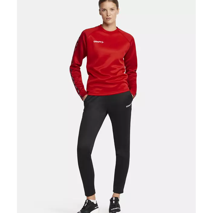 Craft Squad 2.0 women's training pullover, Bright Red-Express, large image number 1